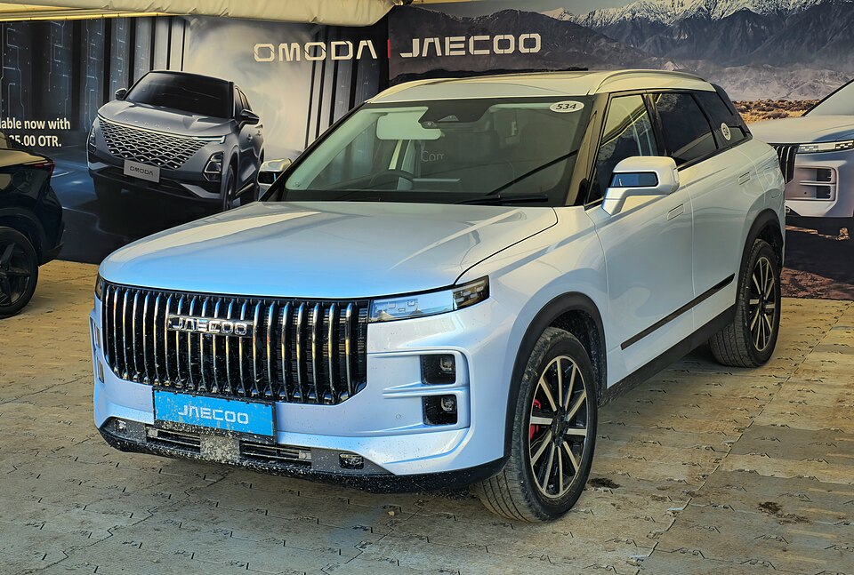 Jaecoo 7领跑英国市场,9月新车注册量创近十年同期新高